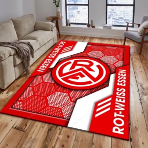 Rot-Weiss Essen e.V Rug Home Decor BUN01152485209, Fan Gift Teppich