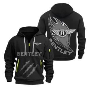 Bentley Hoodie Half Zipper CAR1371092054, All Over Print Hoodie Half Zipper