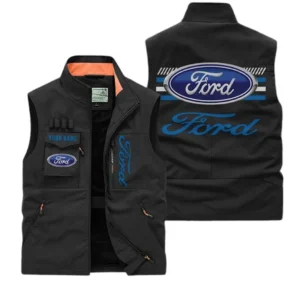 Ford Outdoor Sleeveless Vest CAR1421021214, All Over PrintOutdoor Sleeveless Vest