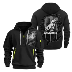 Mack Hoodie Half Zipper CAR1581052032, All Over Print Hoodie Half Zipper
