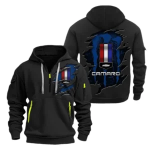Chevrolet Camaro Hoodie Half Zipper CAR8010152077, All Over Print Hoodie Half Zipper