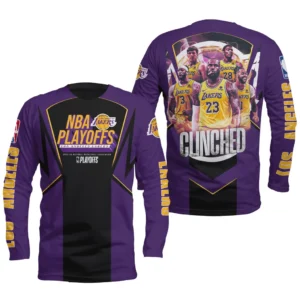 Los Angeles Lakers Sweatshirt NBA09182024282, NBA Sports All Over Print Sweatshirt