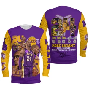 Kobe Bryant Los Angeles Lakers Sweatshirt NBA09182024290, NBA Sports All Over Print Sweatshirt