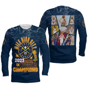 Denver Nuggets Gta Sweatshirt NBA09182024296, NBA Sports All Over Print Sweatshirt