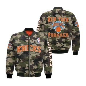 New York Knicks Bomber Jacket NBA09212024203, NBA Sports All Over Print  Bomber Jacket