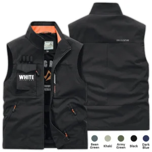 White Planters Exclusive Logo Outdoor Sleeveless Vest OUFAOSV0819WPZ - White Planters Gift