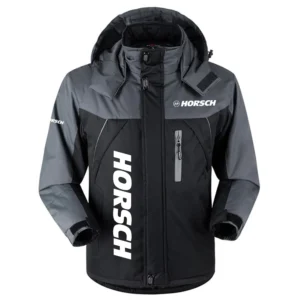 Horsch Exclusive Logo Outdoor Charging Suit Plush Waterproof Windproof Jacket Detachable Hood OUFAPCS0819HOZ - Horsch Gift