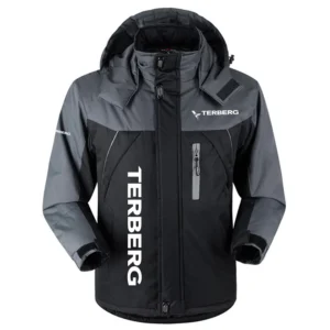 Terberg Exclusive Logo Outdoor Charging Suit Plush Waterproof Windproof Jacket Detachable Hood OUFAPCS0819TBZ - Terberg Gift