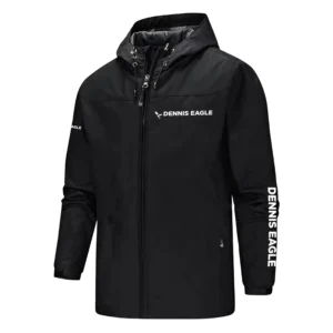 Dennis Eagle Exclusive Logo Softshell Rain Jacket, Waterproof, Breathable, Windbreaker Jacket OUFASGRJ0819DGZ - Dennis Eagle Gift
