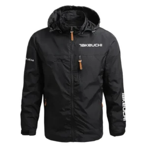 Takeuchi Exclusive Logo Waterproof Outdoor Jacket Detachable Hood OUFAWOJ0819TKZ - Takeuchi Gift