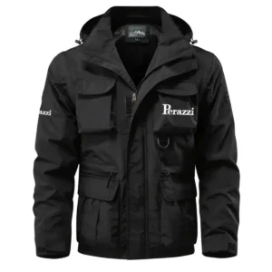 Perazzi Exclusive Logo Waterproof Multi Pocket Jacket Detachable Hood and Sleeves OUHUMPJ0815PRZ - Perazzi Gift