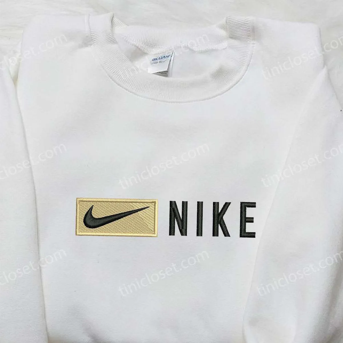 Custom Nike Embroidered Sweatshirt, Nike Inspired Embroidered Shirt, Best Birthday Gifts Ideas