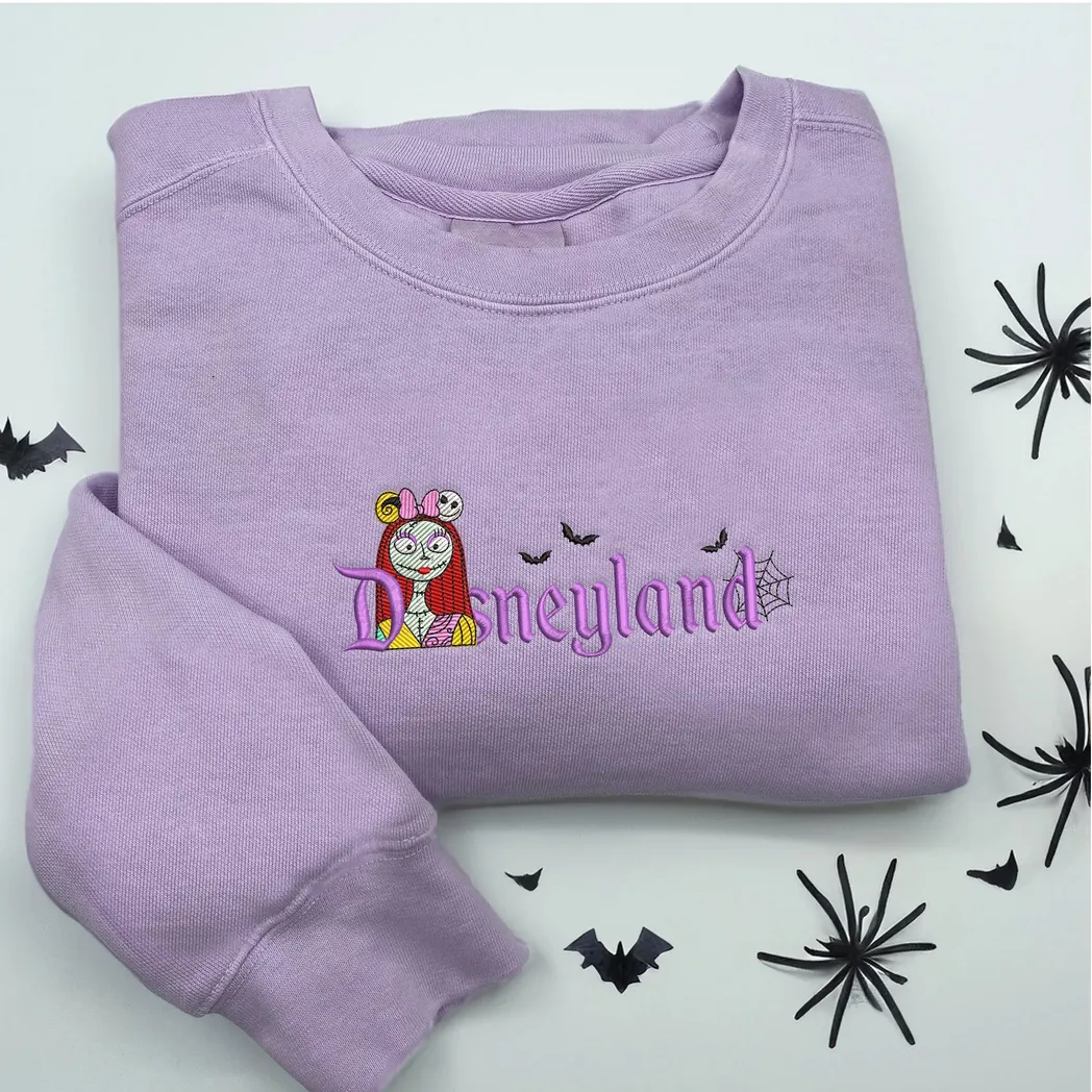 Sally The Nightmare Before Christmas Movies Embroidered Sweatshirt Fashion Style