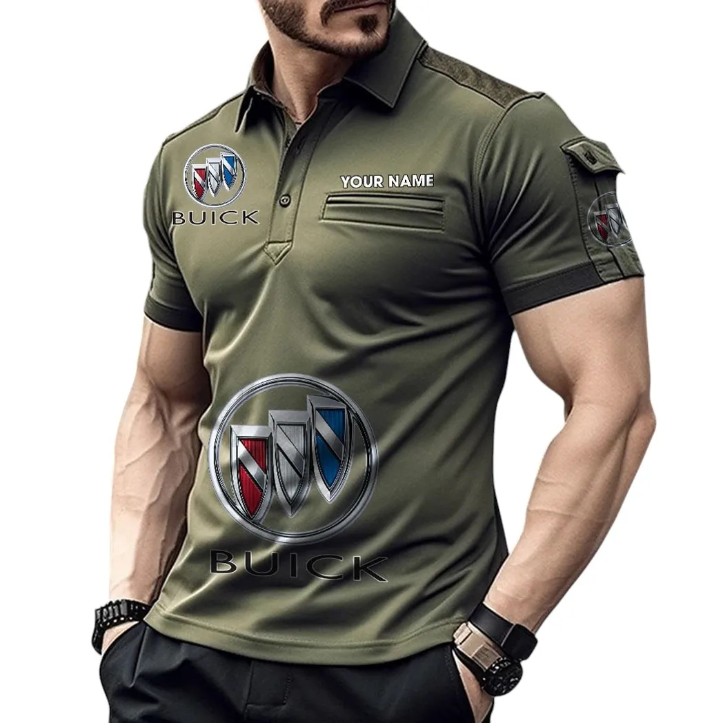 Buick Pocket Polo Shirt, All Over Print Shirt For Buick Fan CAR450051325367 - Green