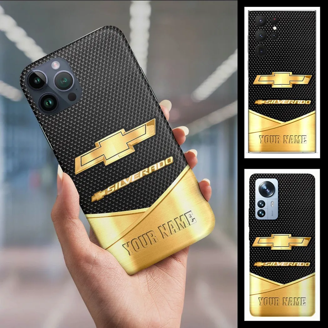 Chevrolet Silverado Phone Case, All Over Print Phone Case Chevrolet Silverado DCAR461202080