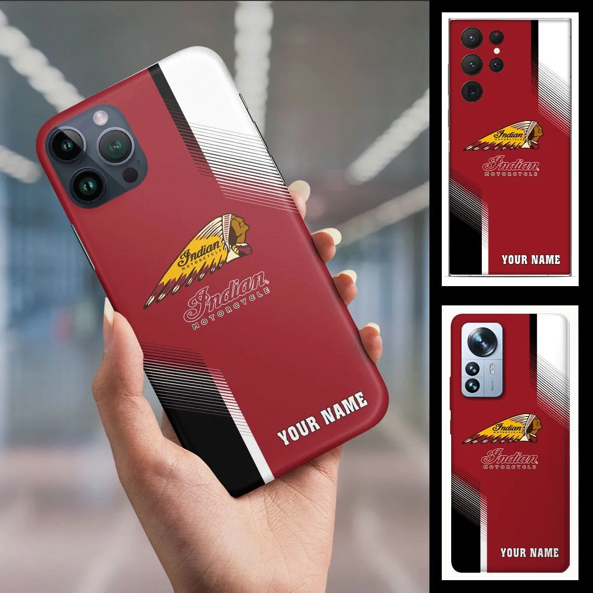 Indian Motorcycle Phone Case, Gift For Indian Motorcycle Fan CAR456051725059