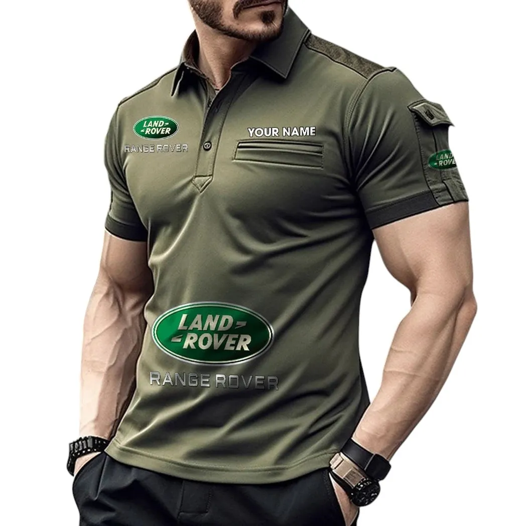 Land Rover Pocket Polo Shirt, All Over Print Shirt For Land Rover Fan CAR450051325348 - Green