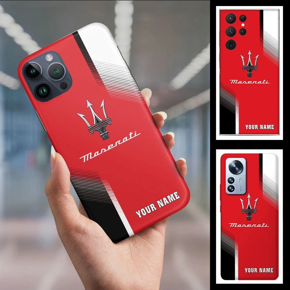 Maserati Phone Case, Gift For Maserati Fan CAR456051725112