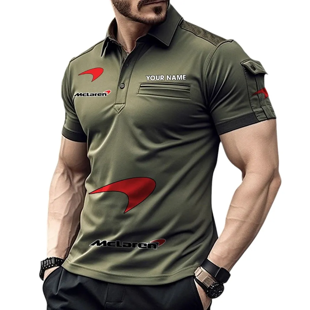 Mclaren Pocket Polo Shirt, All Over Print Shirt For Mclaren Fan CAR450051325366 - Green