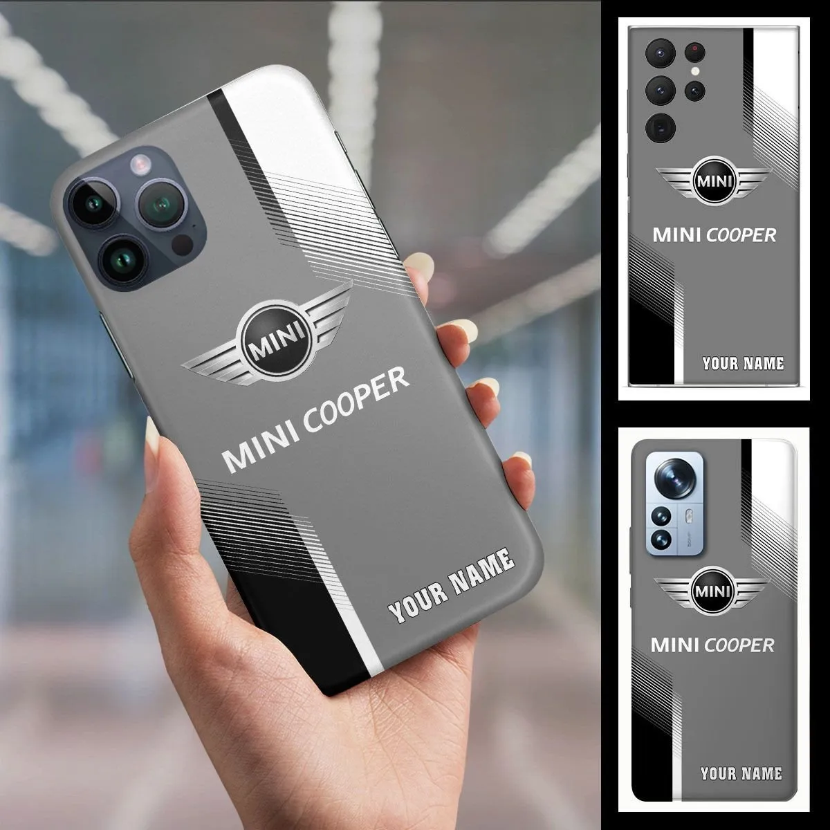 Mini Cooper Phone Case, Gift For Mini Cooper Fan CAR456051725057
