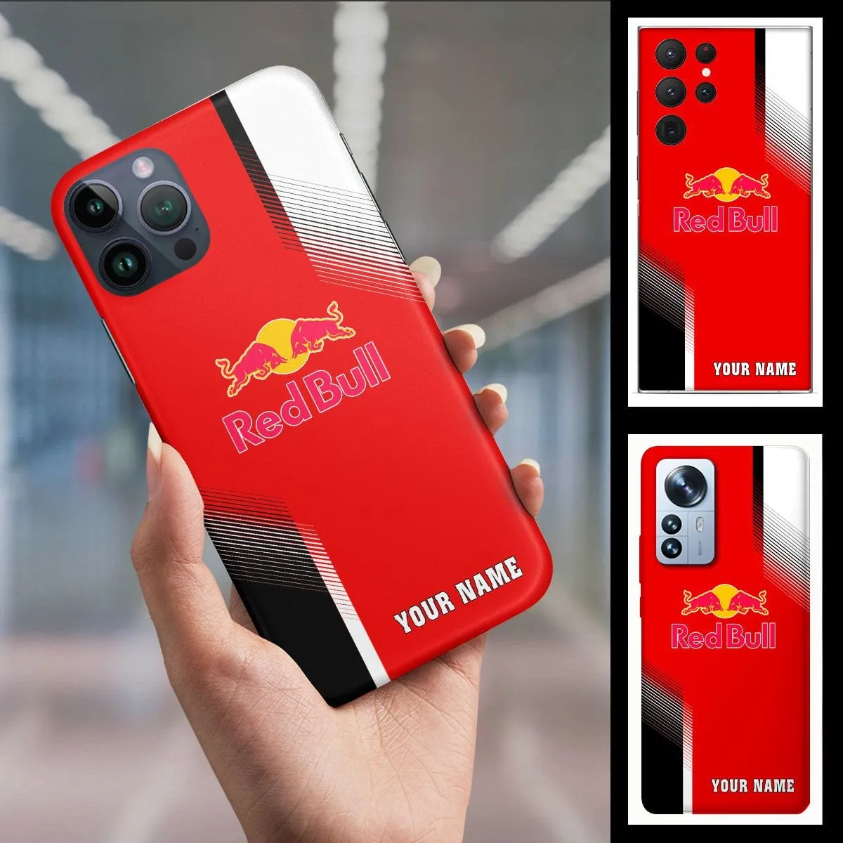 Red Bull Phone Case, Gift For Red Bull Fan CAR456051725081