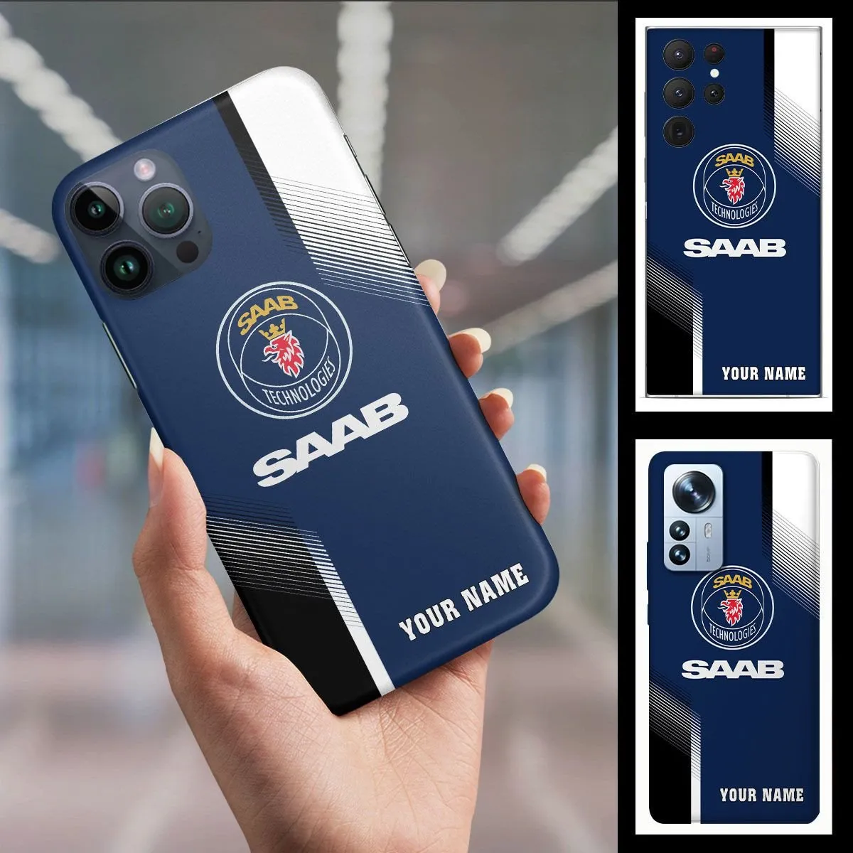 Saab Automobile Phone Case, Gift For Saab Automobile Fan CAR456051725067