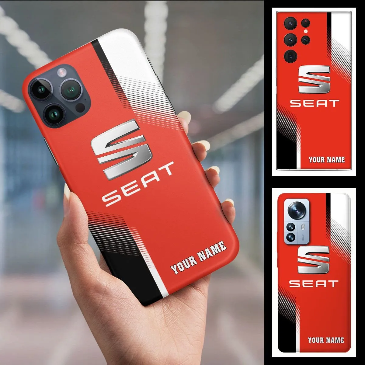Seat Phone Case, Gift For Seat Fan CAR456051725054