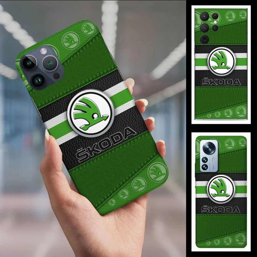 Skoda Phone Case, All Over Print Phone Case Skoda DCAR464212035