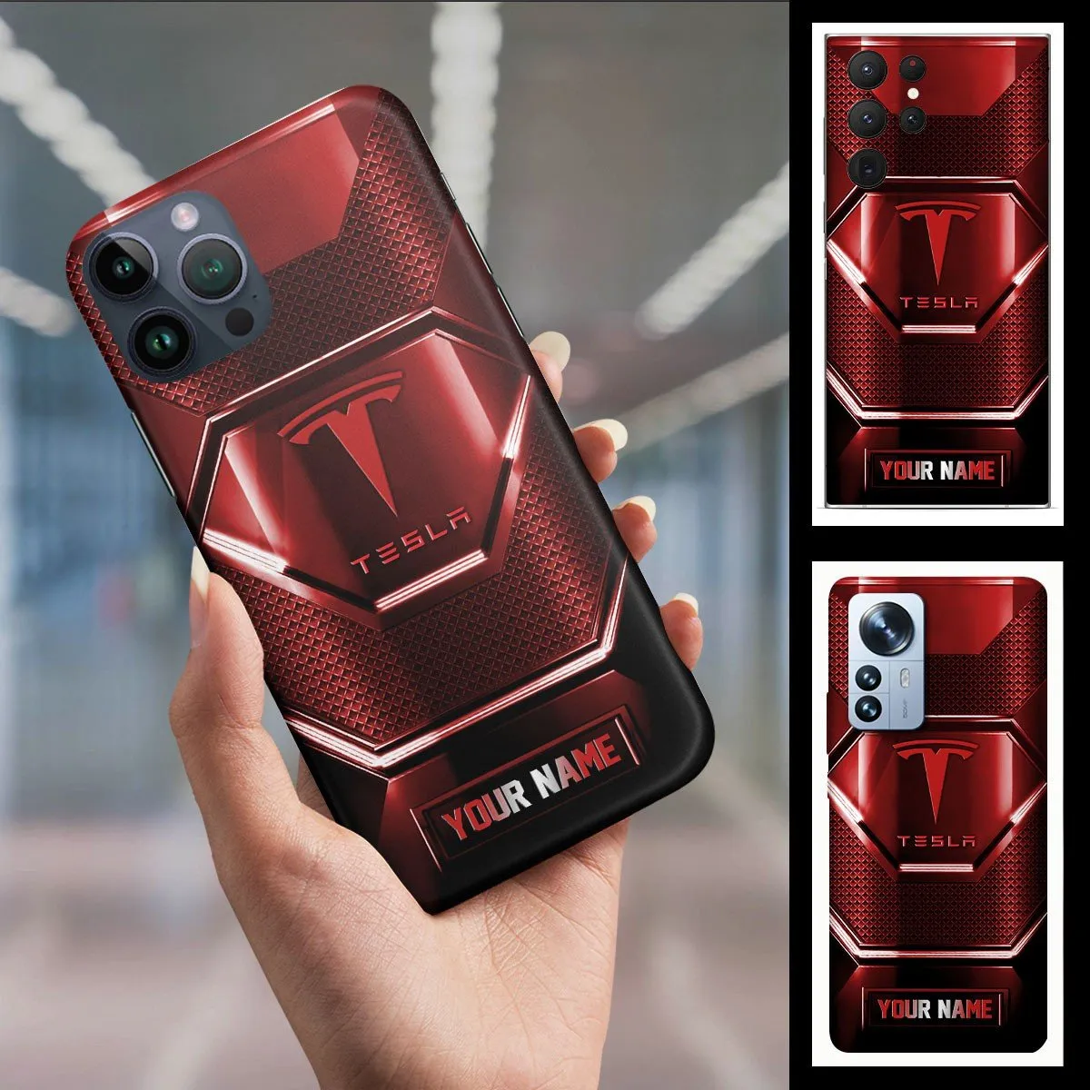 Tesla Phone Case, Gift For Tesla Fan CAR10051625652