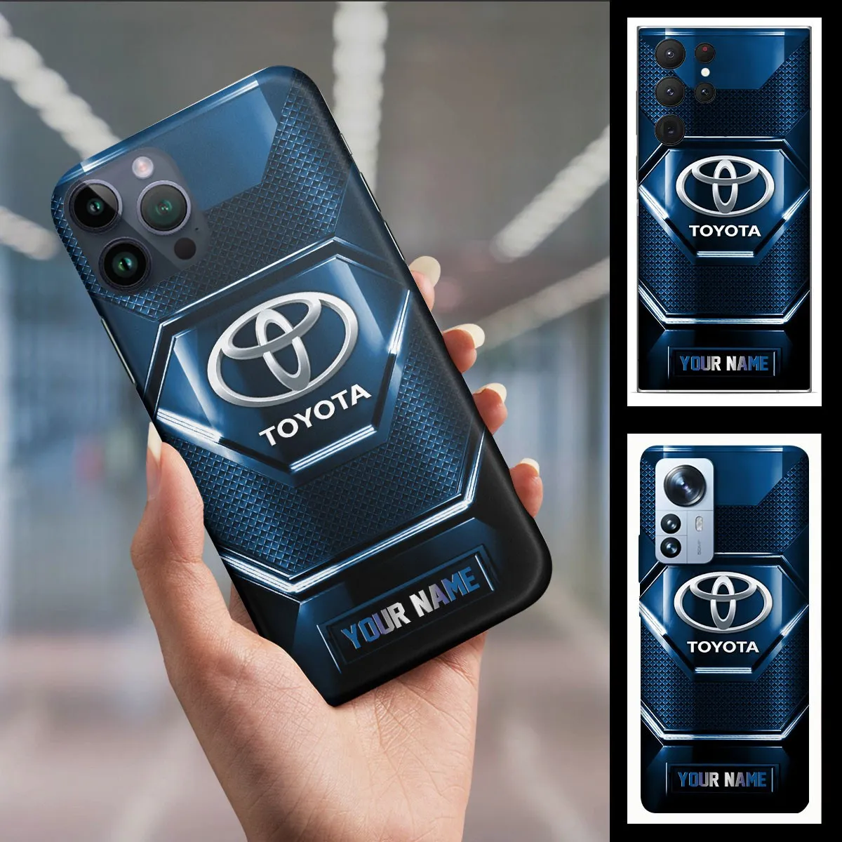 Toyota Blue Phone Case, Gift For Toyota Blue Fan CAR10051625571