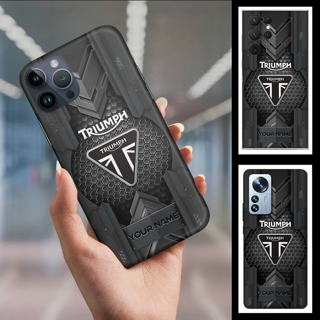 Triumph Motorcycles Phone Case, All Over Print Phone Case Triumph Motorcycles DCAR460212035