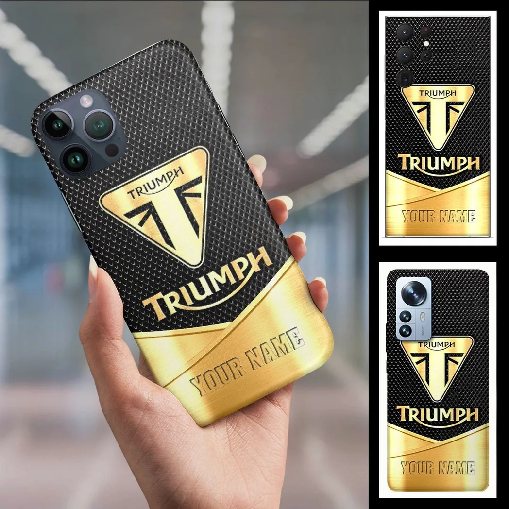 Triumph Motorcycles Phone Case, All Over Print Phone Case Triumph Motorcycles DCAR463202034