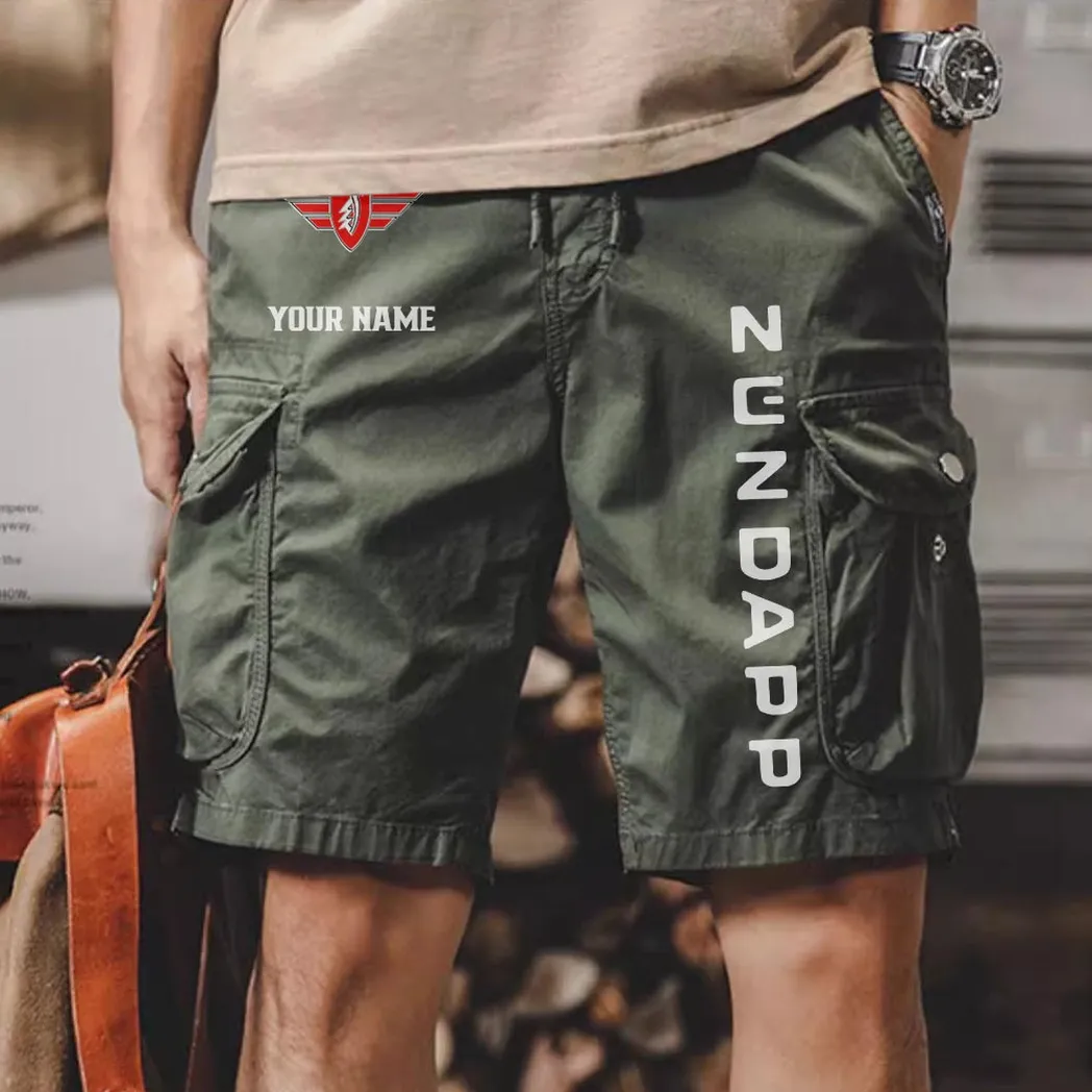 Zundapp Men Pocket Workwear Shorts, Pants For Zundapp Fan CAR454051625033 - Army Green