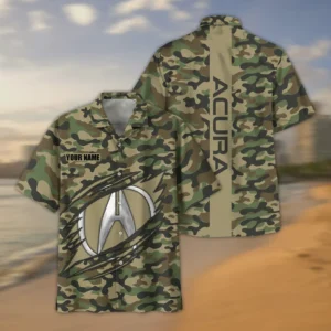 Car Fans Gift Hawaiian Shirt, Hawaiian Shirt Style Camo All Over Print For Car Enthusiasts CAR210040825687