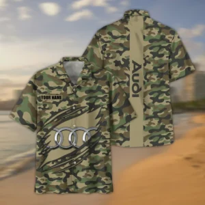 Car Fans Gift Hawaiian Shirt, Hawaiian Shirt Style Camo All Over Print For Car Enthusiasts CAR210040825689