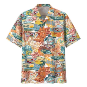 Classic Car Fans Gift Hawaiian Shirt, Hawaiian Shirt Vintage All Over Print For Classic Car Fan Car02031225340