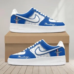 Car Enthusiasts Gift Air Low-Top Sneakers, Nike Sneaker 3D Print For Car Owner - Blue CAR1203222028