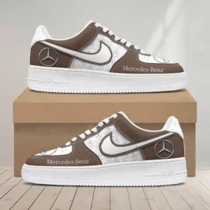 Car Enthusiasts Gift Air Low-Top Sneakers, Nike Sneaker 3D Print For Car Owner - Brown CAR1203222031