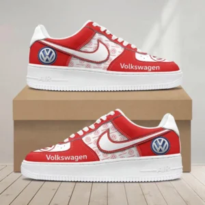 Car Enthusiasts Gift Air Low-Top Sneakers, Nike Sneaker 3D Print For Car Owner - Red CAR1203222033