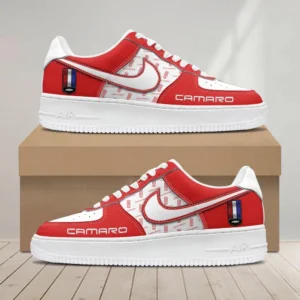 Car Enthusiasts Gift Air Low-Top Sneakers, Nike Sneaker 3D Print For Car Owner - Red CAR1203222040