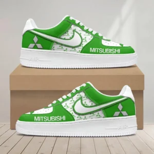 Car Enthusiasts Gift Air Low-Top Sneakers, Nike Sneaker 3D Print For Car Owner - Green CAR1203222058