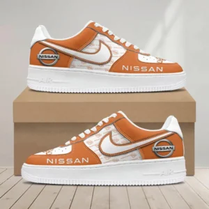 Car Enthusiasts Gift Air Low-Top Sneakers, Nike Sneaker 3D Print For Car Owner - Orange CAR1203222063