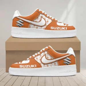 Car Enthusiasts Gift Air Low-Top Sneakers, Nike Sneaker 3D Print For Car Owner - Orange CAR1203222090