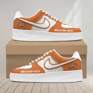 Sport Car Enthusiasts Gift Air Low-Top Sneakers, Nike Sneaker 3D Print For Car Owner - Orange CAR1203222094