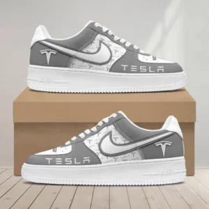 Car Enthusiasts Gift Air Low-Top Sneakers, Nike Sneaker 3D Print For Car Owner - Grey CAR1203222098