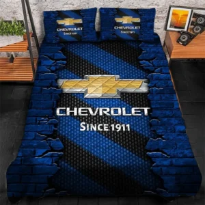 Car Lover Gift Bedding Set, Duvet Cover All Over Print For Car Enthusiasts CAR156031325343 - Blue