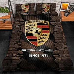 Car Lover Gift Bedding Set, Duvet Cover All Over Print For Car Enthusiasts CAR156031325345 - Brown