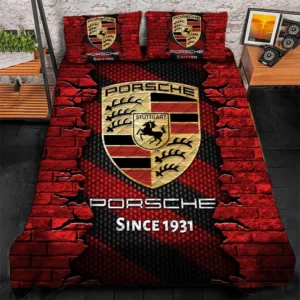 Car Lover Gift Bedding Set, Duvet Cover All Over Print For Car Enthusiasts CAR156031325345 - Red