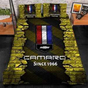 Car Lover Gift Bedding Set, Duvet Cover All Over Print For Car Enthusiasts CAR156031325346 - Yellow