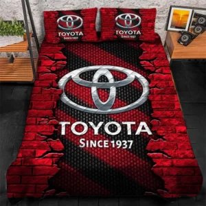 Car Lover Gift Bedding Set, Duvet Cover All Over Print For Car Enthusiasts CAR156031325349 - Red